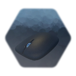 Black Basic computer mouse