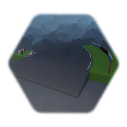 Super GP - Track - 45° Small Left