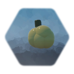 Simple white pumpkin