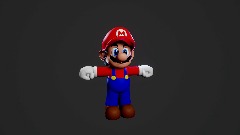 Remix of Super Mario Galaxy - Mario Model