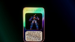 Collectable card - BRAVE BUSTER
