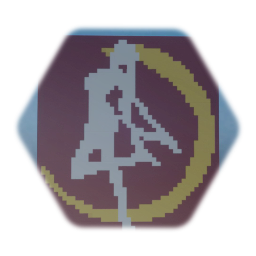 Sailor Moon Crescent Moon (Board Pixel Art)