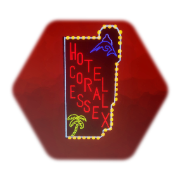 Hotel Coral Essex sign (mature content)