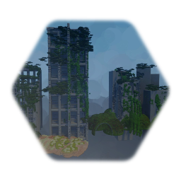 Destroyed building  assets