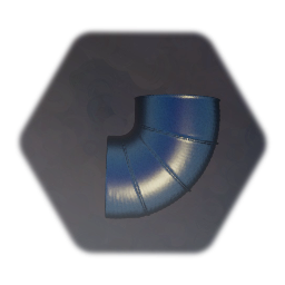 HVAC Round Duct Elbow (small)
