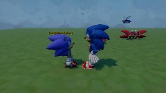 Sonic meets movie Sonic