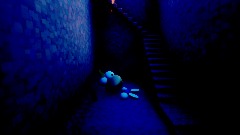 Rayman falls down Stairs