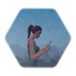 Paint NPC - Phone chick