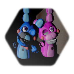 [FNaf HW Vent Repair]Withered Bonnet And Withered Bon Bon