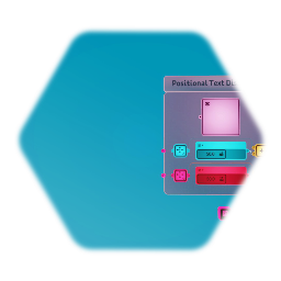 Positional Text Displayer