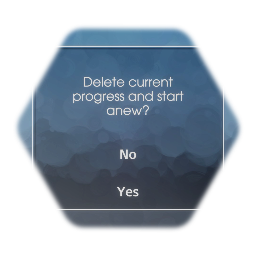 Progress Deletion Warning