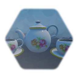 Floral Tea Set