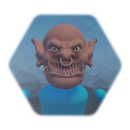 Just some generic fantasy ORC / GOBLIN dude freeform practice.