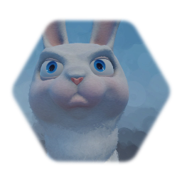 Bunny (fixed spot on foot)