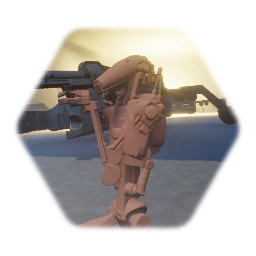 Star Wars - Battle Droid (Full AI and Anims)