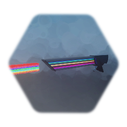 Assault Rainbow Rifle Sleek Black WIP