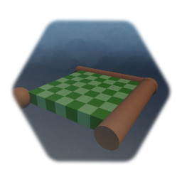 8bit grass 90° turn platform