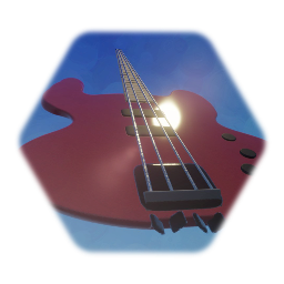 Bass guitar (headless 4 string)