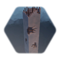 Damaged Stone Pillar