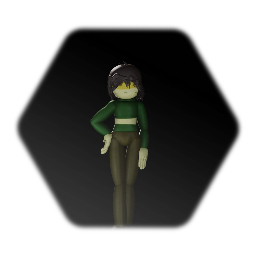 *Stylized Kris/<term>Deltarune*