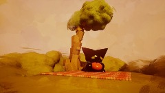 Kitty in Picnic!