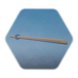 Japanese wooden sword - bokken, bokuto