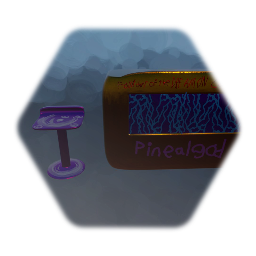 Pinealgod's Dreamscom 22 Desk & Stool First Attempt