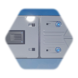 Sci Fi Laboratory Base Panel 1 - D