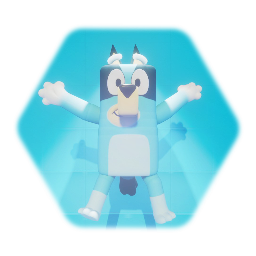 Bluey With Shaders