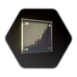 Realistic Glass - Small | Railing | Straight