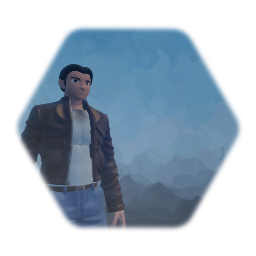 Japanese Guy in Jacket and Jeans