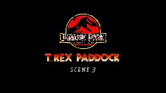 T-Rex Paddock Scene 3