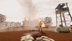 Pov your a soldier on the front line