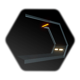 Sci-Fi Angled Window Module