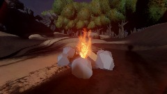 Young Hockey Mask Killer Camping