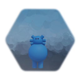 Pikuniku blue guy