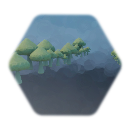 Glow mushroom walkway