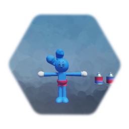 Riggy The Rabbit Monkey Model