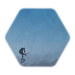 Cartoon cat distraction dance