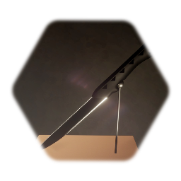 Tactical Knife and Stand