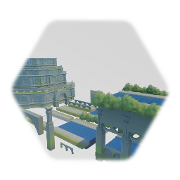 Sky Sanctuary Cyber Space level assets (Sonic Frontiers)