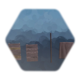 Wooden wall sections