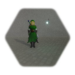 Link, Navi, and Epona