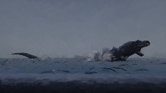 AY | Godzilla attack