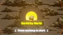 Darkirby World - Title Screen