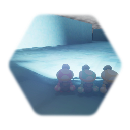 Captain toadette 's scary maze 4P