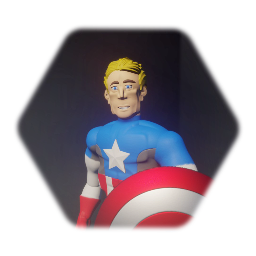 Captain America No Mask