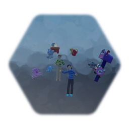 Remix of Steve’s friends from (Blue's Clues )