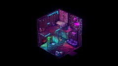 Isometric Scene: Dark Town 2