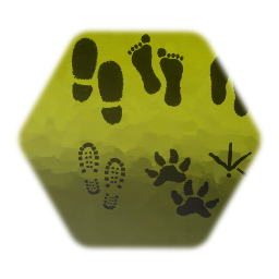 Footprint stickers